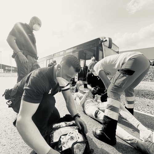 Beispielbild (Verletztenversorgung, zivile Terror-Lage)